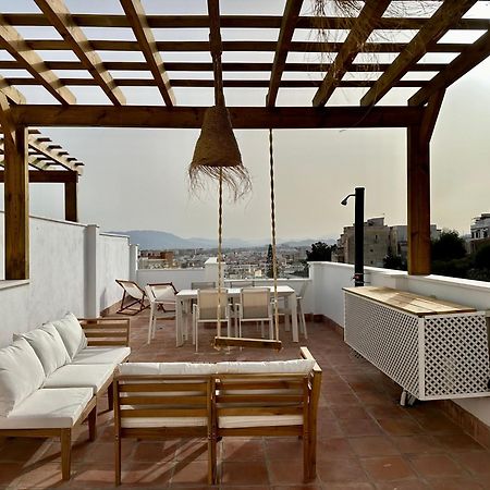 Апартаменты Atico Con Solarium Y Bbq Cerca Del Centro 6 Pax Малага Экстерьер фото