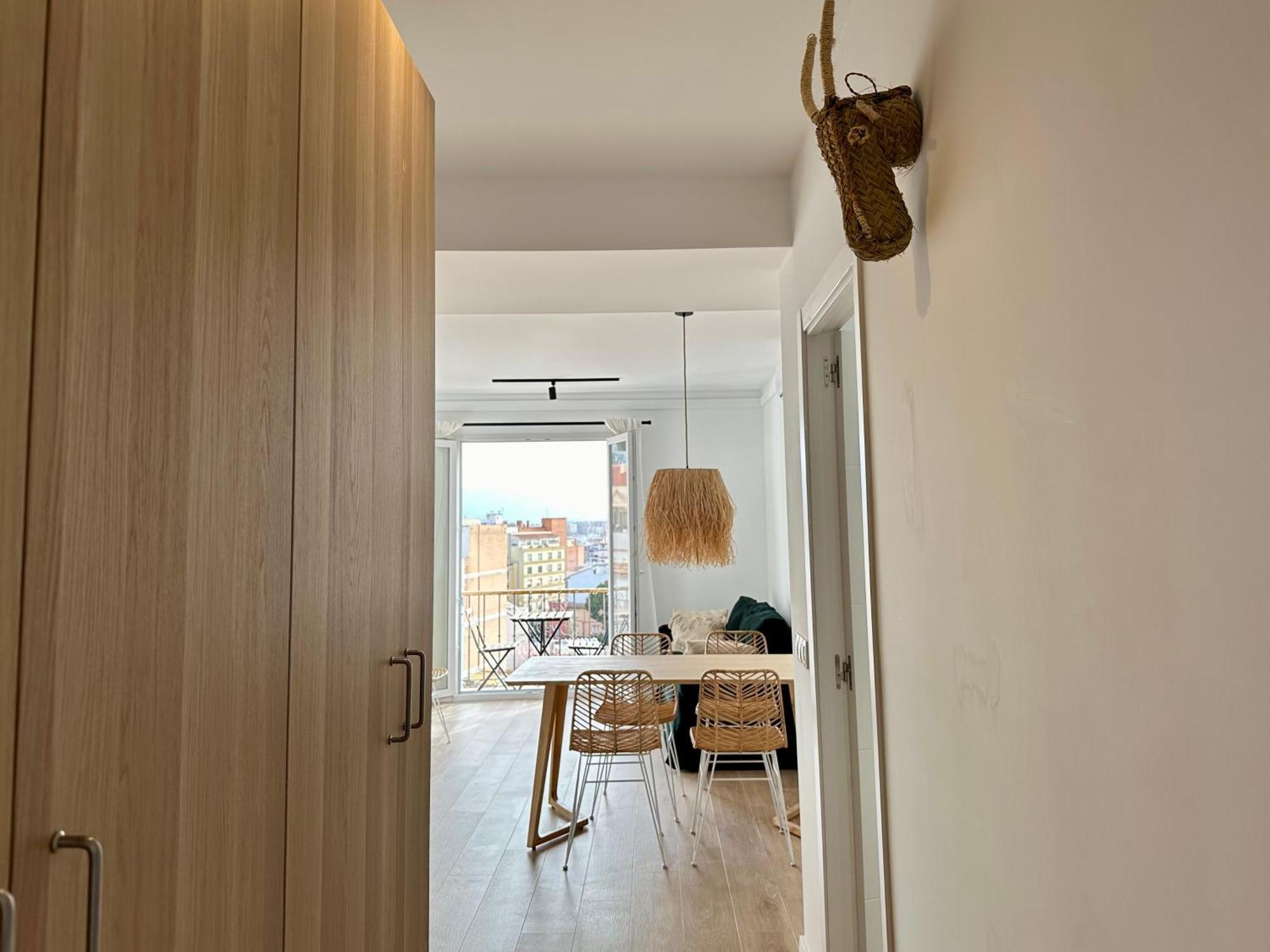 Апартаменты Atico Con Solarium Y Bbq Cerca Del Centro 6 Pax Малага Экстерьер фото